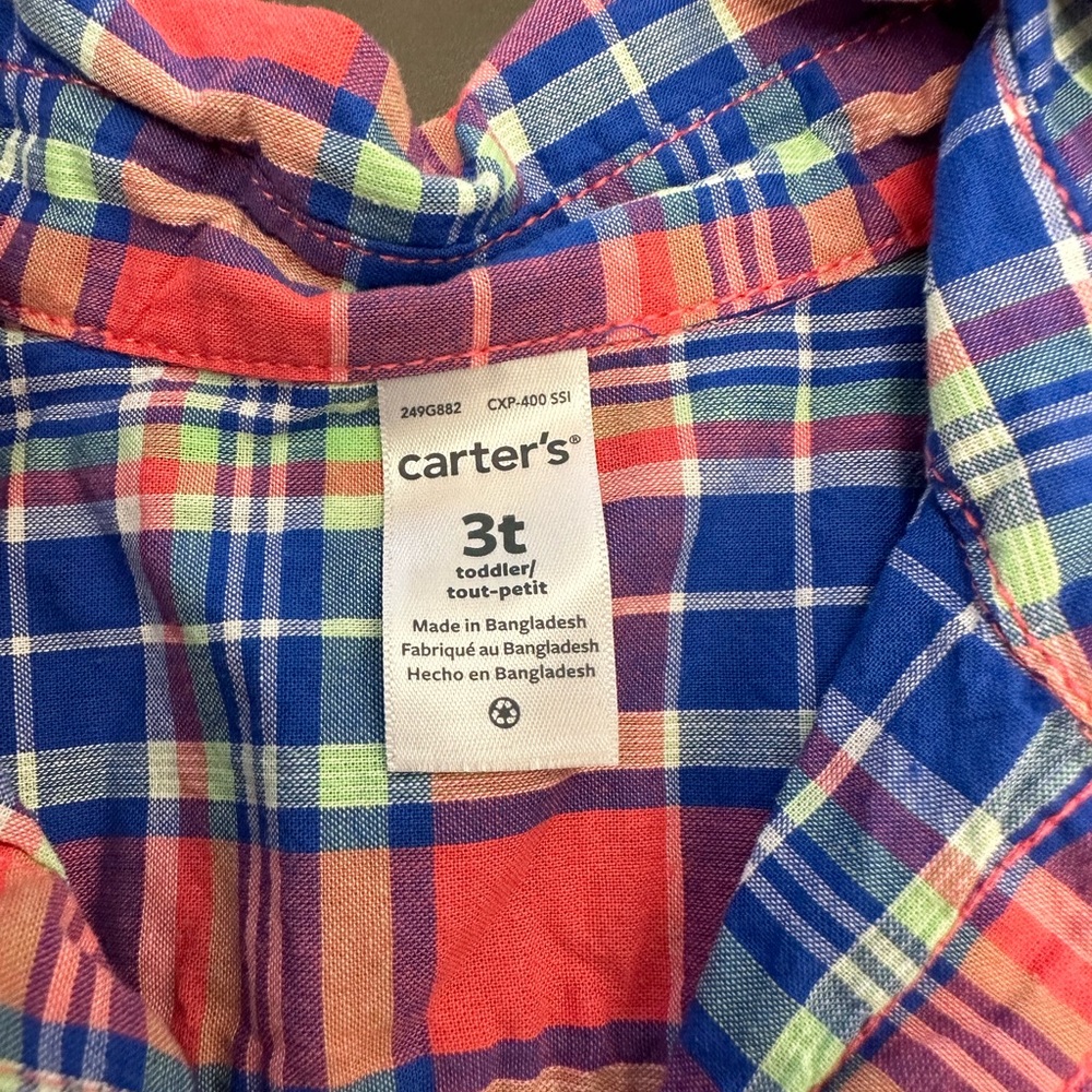 2-3t carters dress shirt - Picture 6 of 6